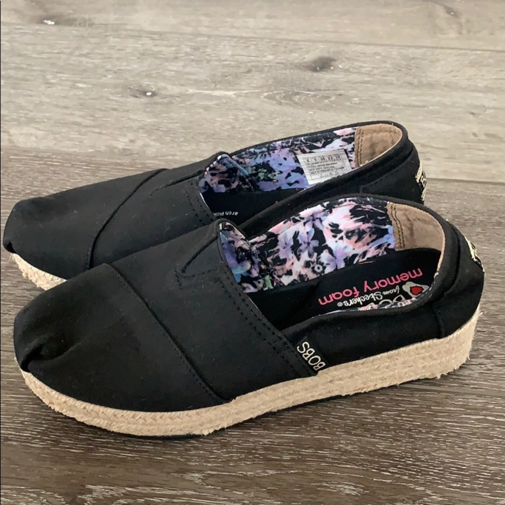 Bobs Memory Foam With Arch Support Size 6, Black - image 4